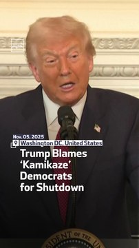 Trump Blames ‘Kamikaze’ Democrats for Shutdown