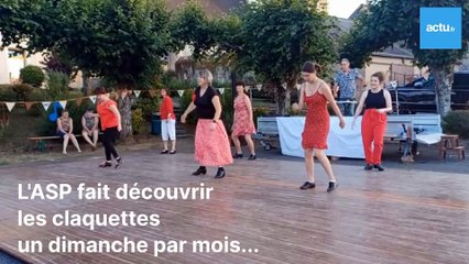 Cette association propose des cours de claquettes dans le sud de la Sarthe