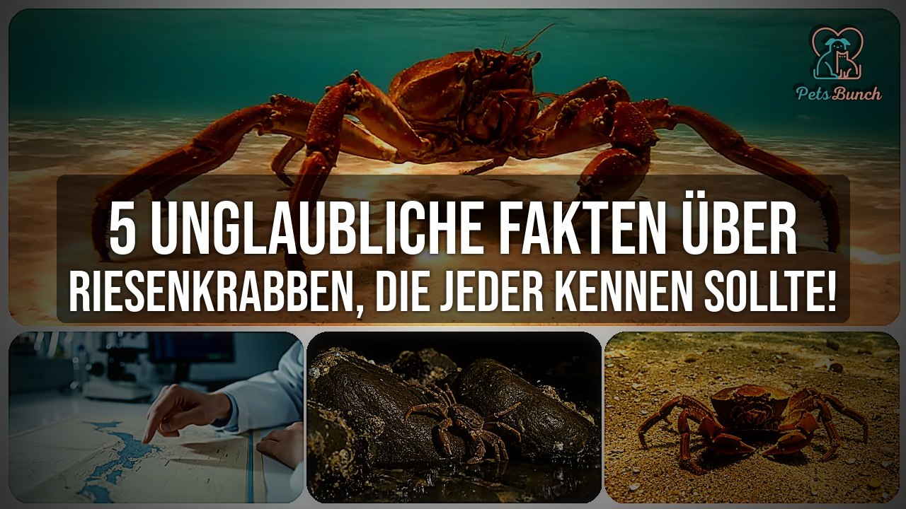 Riesenkrabben: 5 unglaubliche Fakten, die du kennen musst!