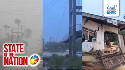 Bagyong tino, 3 beses nag-landfall sa Palawan; Paaralan, ospital, kumbento, atbp., binayo ng bagyo | SONA