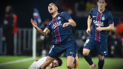 PSG - Hakimi absent au moins 6 semaines