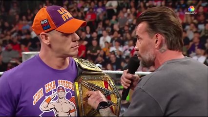 (ITA) John Cena sfida CM Punk a Night of Champions (WWE RAW 09/06/2025)