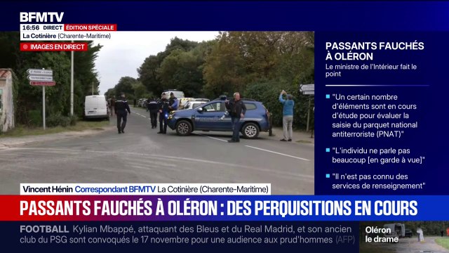 Personnes fauchées sur l'île d'Oléron: des perquisitions sont en cours au domicile du conducteur