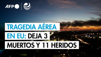 Al menos tres muertos y 11 heridos en accidente de avión de carga en EU