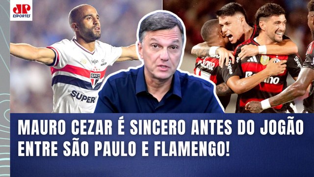 AGORA NÃO TEM MAIS ESSA, gente! O FLAMENGO contra o SÃO PAULO... Mauro Cezar MANDA A REAL!