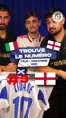 TROUVE LE NUMERO ITALIE vs ANGLETERRE ! #football #italie #angleterre #humour