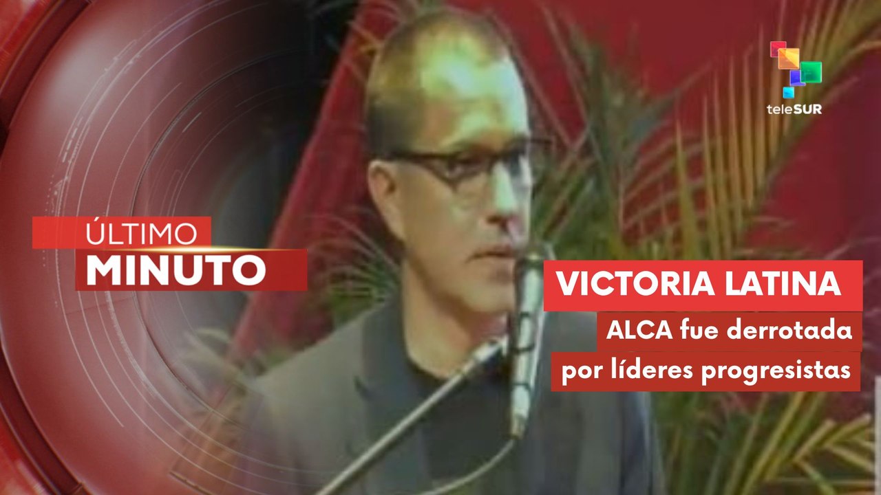 Venezuela conmemora 20 años del "no al ALCA"
