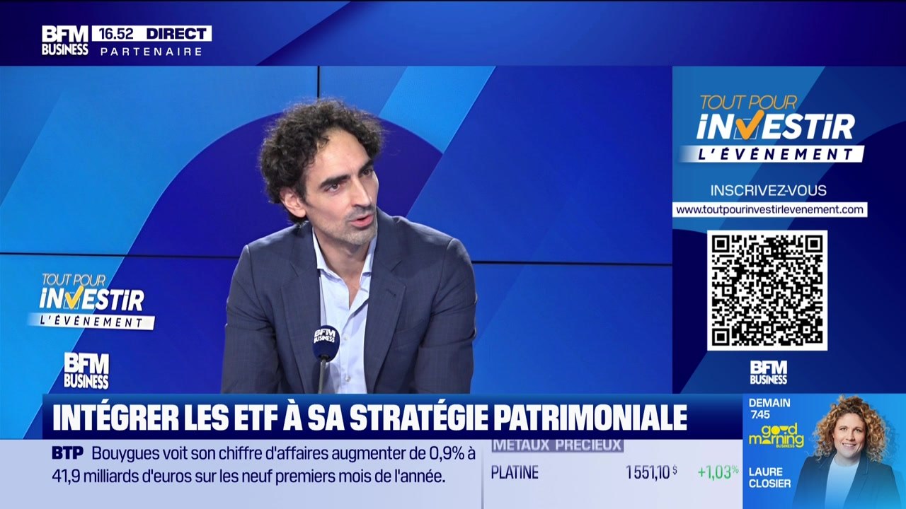 Tout pour investir L'Événement : Intégrer les ETF à sa stratégie patrimoniale - 05/11