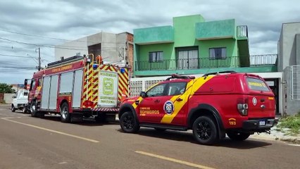 Curto-circuito gera fumaça e mobiliza Corpo de Bombeiros em Cascavel Velho