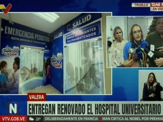 Trujillo | Autoridades entregan rehabilitado el Hospital Universitario Pedro Emilio Carrillo