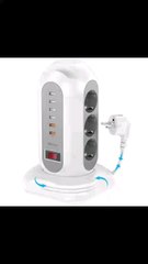 15-in-1 Tower Power Strip 2500W with 9 AC Outlets, 6 USB Ports | Wiloria$32.59Visit Website Wiloria A compact, high-power tower power strip with 9 AC outlets, 6 USB ports, and a retractable 1.8-meter cord. Safe, durable, and ideal for any workspace