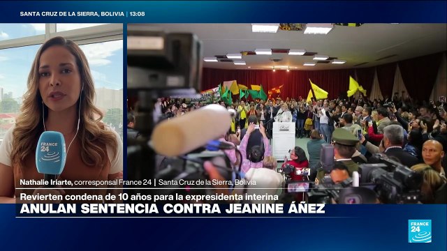 Informe desde Santa Cruz de la Sierra: Supremo de Bolivia ordena liberación inmediata de Jeanine Áñez