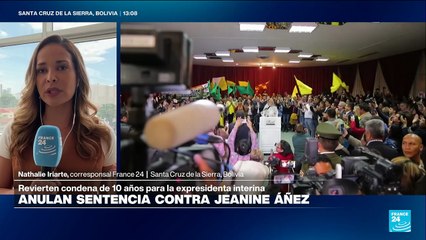 Informe desde Santa Cruz de la Sierra: Supremo de Bolivia ordena liberación inmediata de Jeanine Áñez