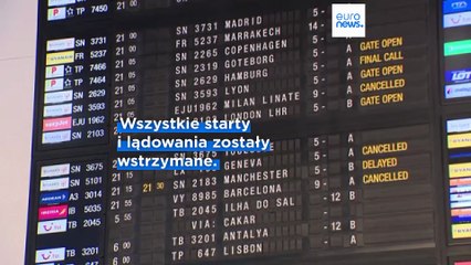 Drony nad Brukselą wymusiły zamknięcie lotniska