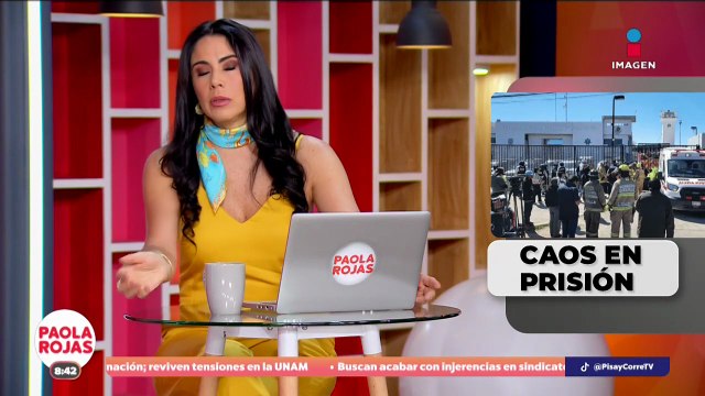 Riña en penal de Aguascalientes deja tres heridos graves | DPC con Paola Rojas