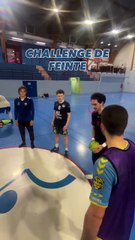 FEINTE CHALLENGE⚡#villeparisis #villeparisishandball #handball