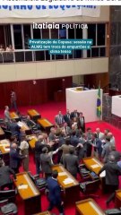 Privatização da Copasa: sessão na ALMG tem troca de empurrões e clima tenso entre deputados