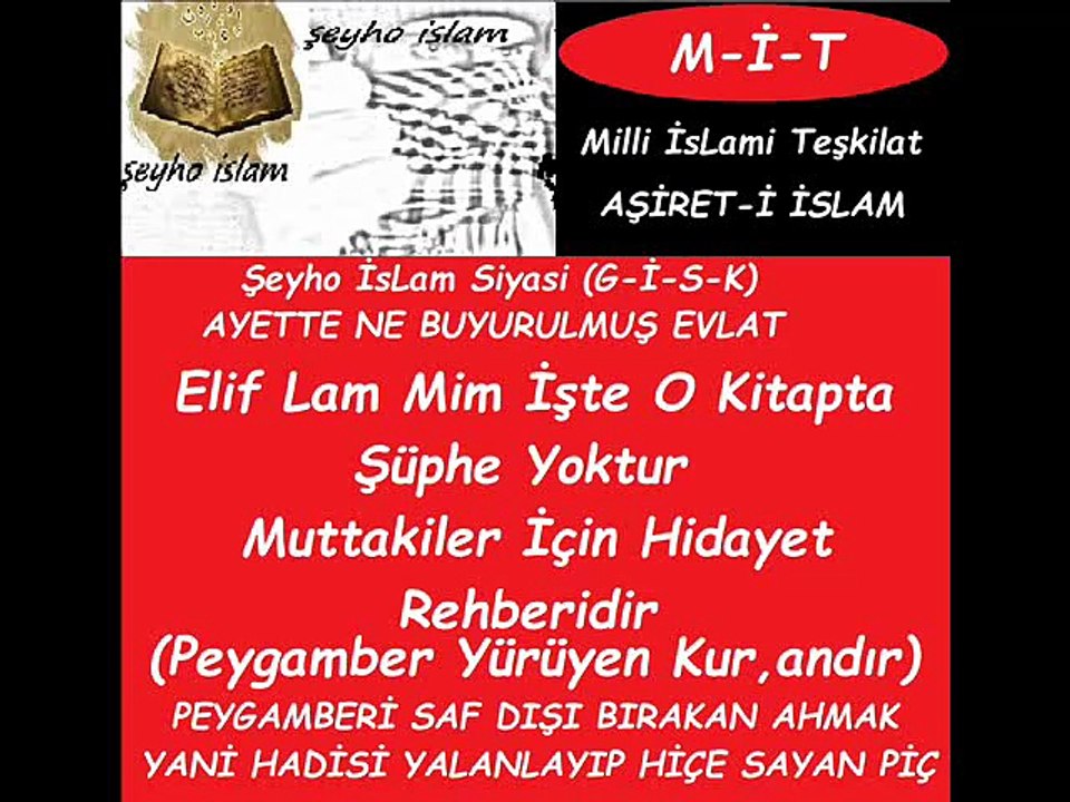 Mafya Silahsız Şeyho İsLam Kur,ansız Yaşayamaz Şekerim (Yeni)
