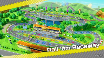 SUPER MARIO PARTY JAMBOREE Gameplay Walkthrough Part 3 - ROLL 'EM RACEWAY (Nintendo Switch)