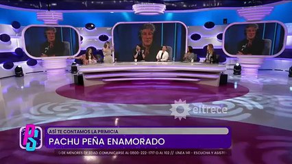 Pachu Peña se separó después de casi 30 años en pareja y sale con la hija de un famoso: "Venía mal"