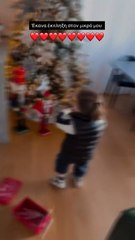 Δημήτρης Αλεξάνδρου: Στόλισε χριστουγεννιάτικο δέντρο-υπερπαραγωγή & έκανε έκπληξη στον γιο του Πάρη