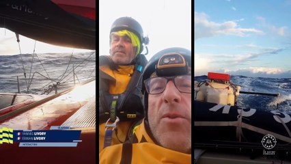 Les leaders Laperche-Cammas en approche de la Martinique dans la Transat Café L'Or - Voile - Transat Café L'Or