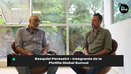 Ezequiel Peressini - Integrante de la Flotilla Global Sumud