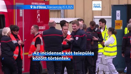 Több gyalogost és kerékpárost is elgázolt egy autós egy francia szigeten