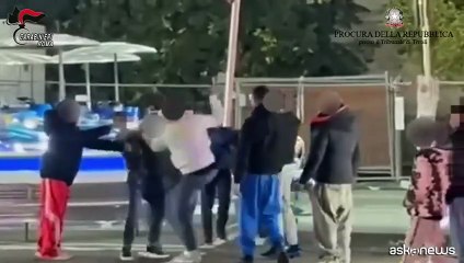 Il video dell'aggressione al giostraio di Capena, 3 arresti