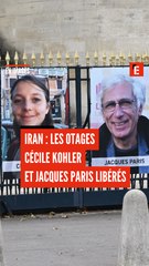 Iran : les otages Cécile Kohler et Jacques Paris libérés
