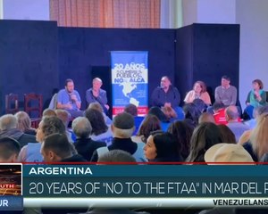 Argentina: 20th Anniversary of "No to FTAA" Commemorated in Mar del Plata