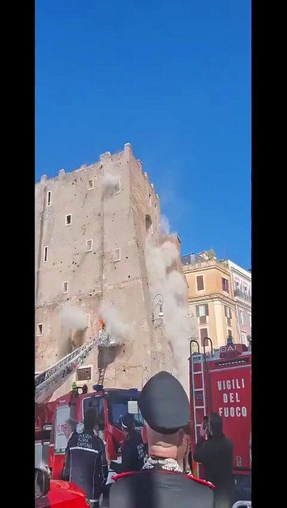 Torre dei Conti, il secondo crollo ai Fori Imperiali