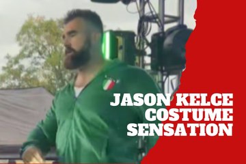 Fan’s viral Halloween tribute to Jason Kelce steals the spotlight