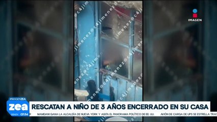 Rescatan a menor que se encontraba encerrado en una casa de Iztapalapa