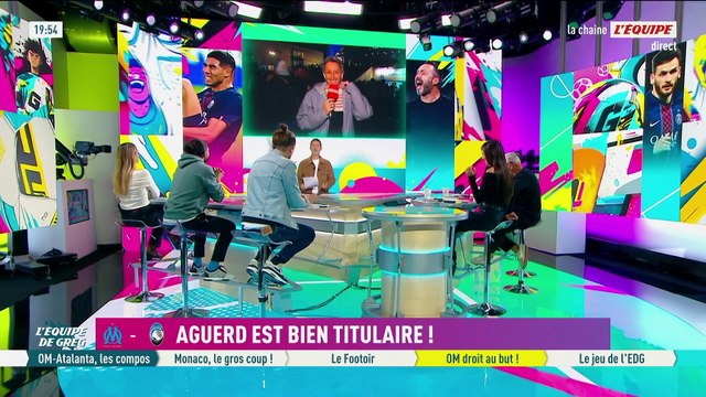 Aguerd bien présent face à l'Atalanta Bergame - Foot - Ligue des champions - Marseille