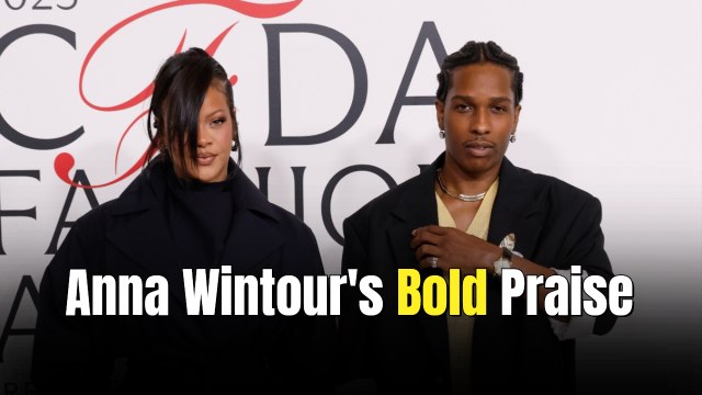 A$AP Rocky honors Rihanna in emotional CFDA Fashion Icon acceptance speech