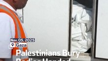 Palestinians Bury Bodies Handed Over by Israel