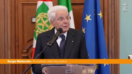 Mattarella "La guerra purtroppo non ha abbandonato il mondo"