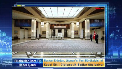 Başkan Erdoğan, Lübnan'ın Yeni Büyükelçisi'ni Kabul Etti: Diplomatik Bağlar Güçleniyor