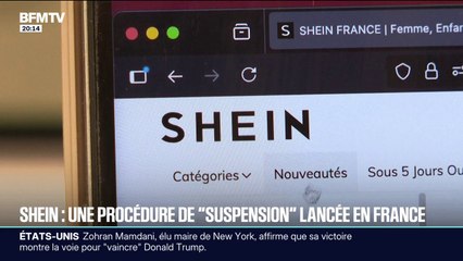 Quelques heures après l'ouverture du magasin Shein au BHV à Paris, le gouvernement lance une procédure de "suspension" contre l'enseigne