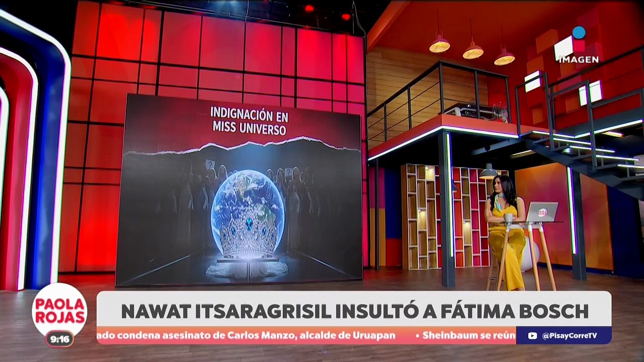 Fátima Bosch se defiende ante insultos en Miss Universe | DPC con Paola ...