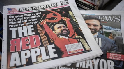 Neoyorquinos reaccionan tras la victoria de Mamdani