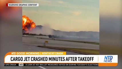 At Least 7 Dead, 11 Injured in UPS Plane Crash and Explosion at Kentucky Airport