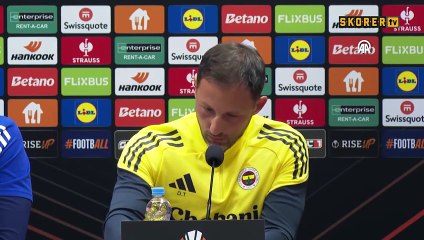 Fenerbahçe'de Domenico Tedesco'dan ilk 11 açıklaması! 'Yarın göreceksiniz'