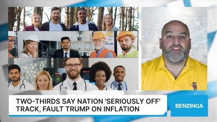 Two-Thirds Say Nation 'Seriously Off' Track, Fault Trump On Inflation