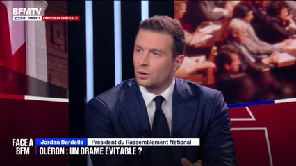 Personnes percutées à Oléron: Jordan Bardella dénonce un "acte ignoble"