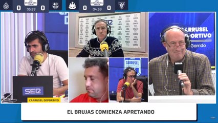 ¡Dos minutos de locura en Brujas! Marcó Tresoldi y empató Ferrán