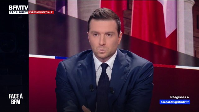 Jordan Bardella: Se préparer à exercer des responsabilités, ce n'est pas un passe-temps (...), la politique c'est un temps plein
