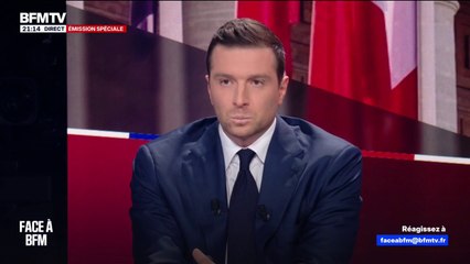 Jordan Bardella: "Se préparer à exercer des responsabilités, ce n'est pas un passe-temps (...), la politique c'est un temps plein"