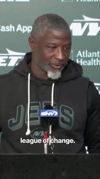 Aaron Glenn reacts to Jets trading Sauce Gardner and Quinnen Williams